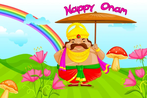 Onam Salutations — Image vectorielle