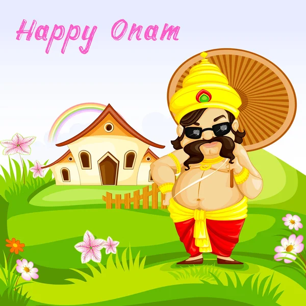 Onam 问候 — 图库矢量图片