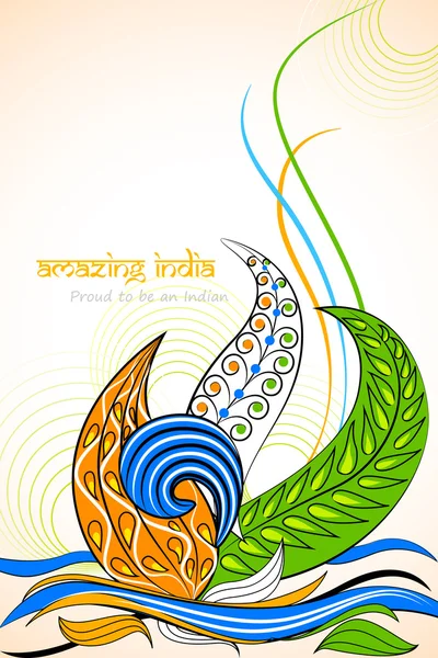 Increíble india — Vector de stock