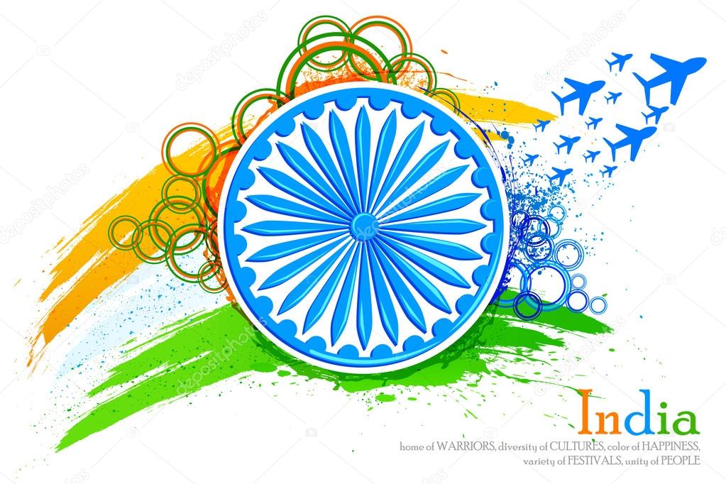 Abstract India Background