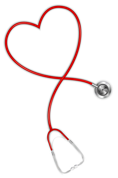 Heart shaped Stethoscope