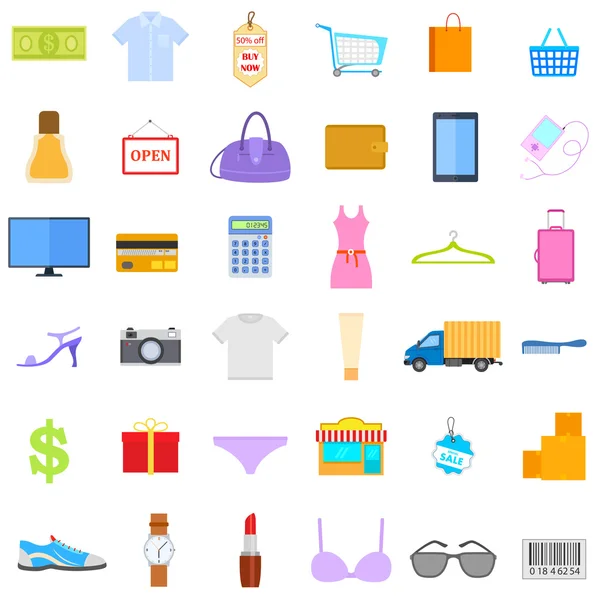 Mode en verkoop pictogram — Stockvector