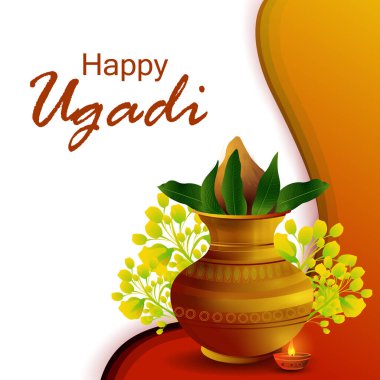 Andhra Pradesh 'in yeni yılı için Mutlu Ugadi bayramı dini festival geçmişi