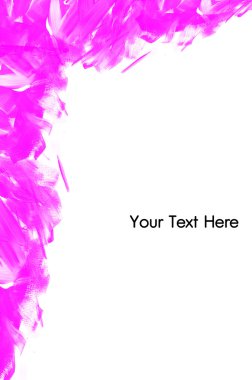 Pembe suluboya boyalı arka plan