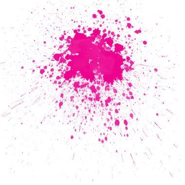 pembe suluboya sıçraması