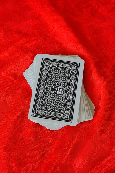 Kırmızı keçe kartları — Stok fotoğraf