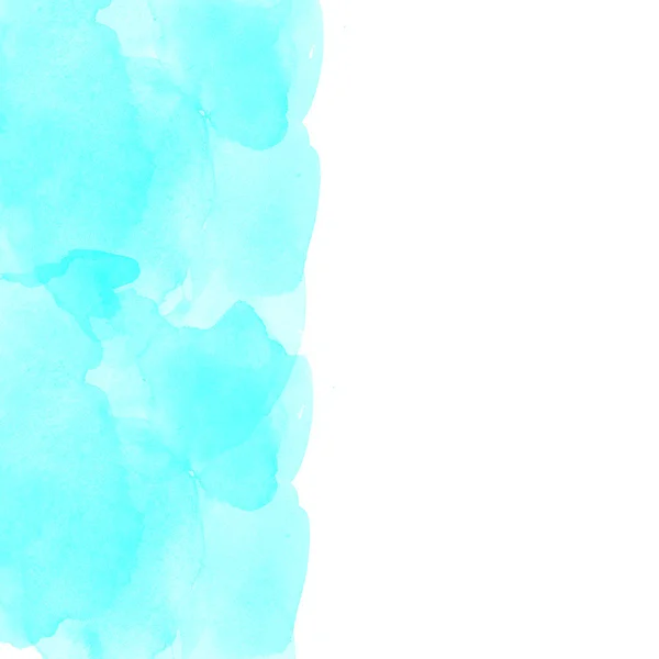 Сине-белый акварельный фон — стоковое фото
