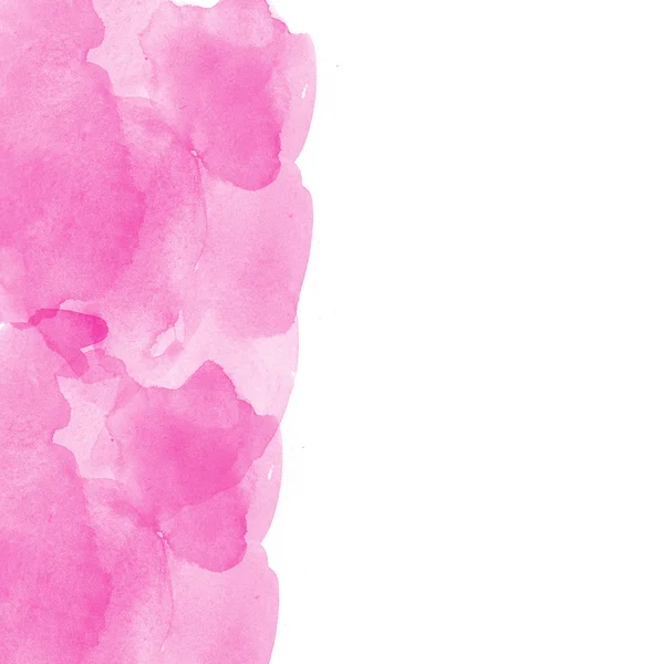 ピンク ホワイト水彩背景 — ストック写真