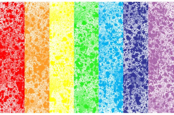 Achtergrond van regenboog kleur splash — Stockfoto