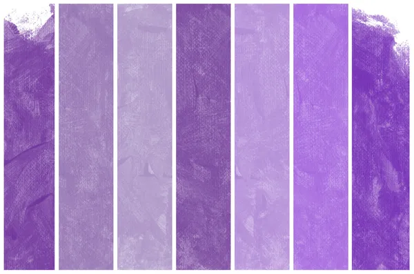 Set of Abstract purple water color art hand paint background — Stock Photo, Image