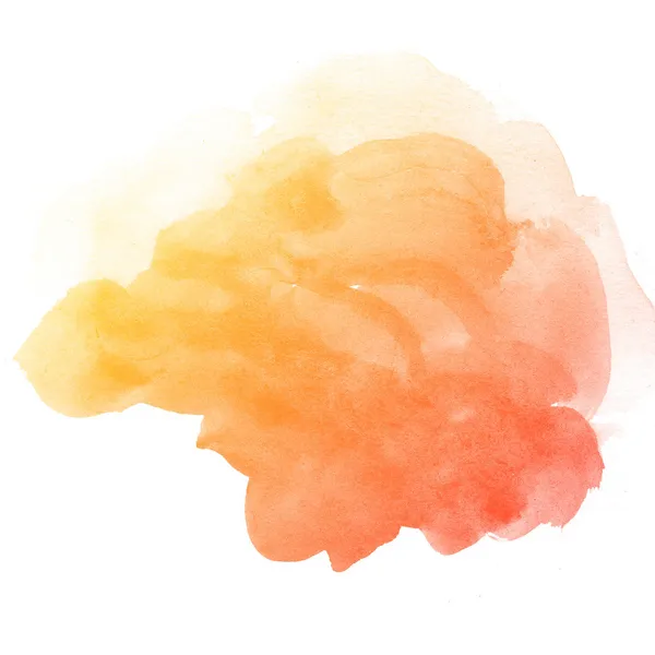 Watercolor art hand paint — Stock Photo, Image