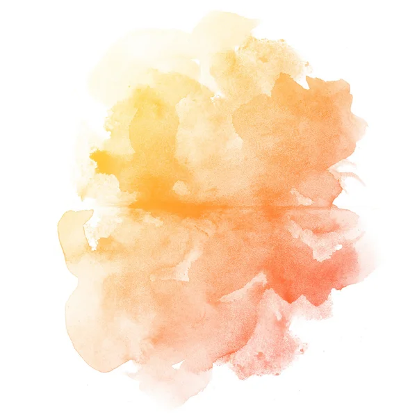 Watercolor art hand paint — Stock Photo, Image