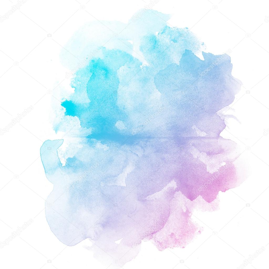 Abstract watercolor art hand paint Stock Illustration by ©punphoto ...