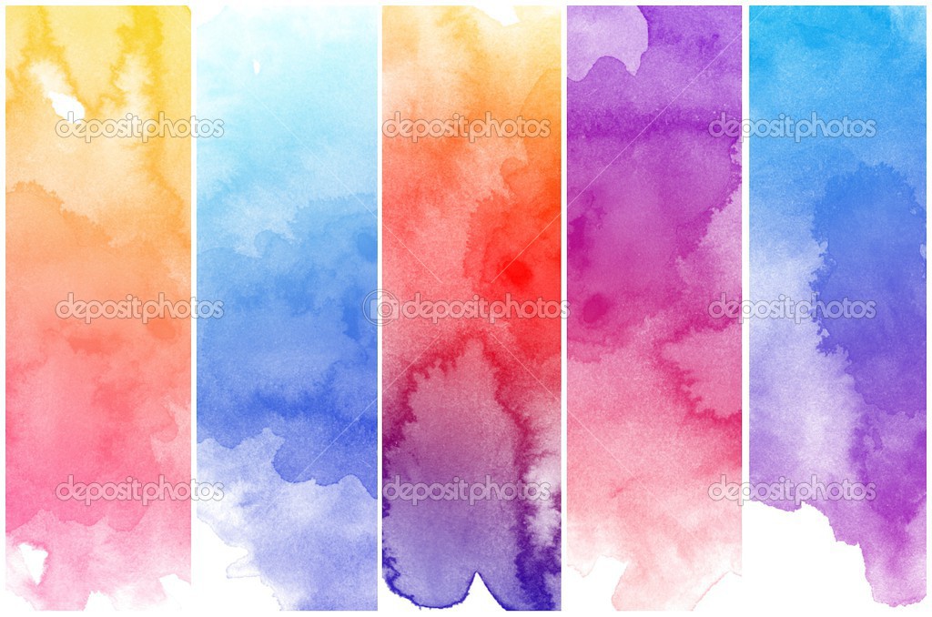 Colorful Abstract water color art