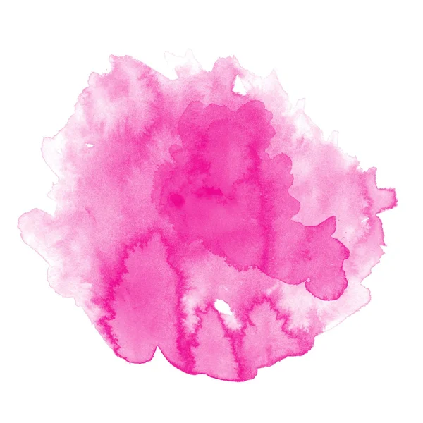 Pink water color art — Stock Photo, Image