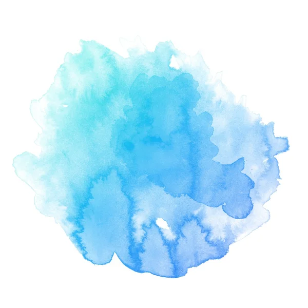 Blue water color art — Stock Photo, Image