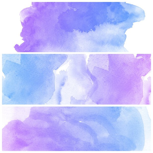 Abstract watercolor art