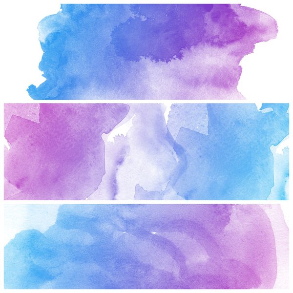 Abstract watercolor art