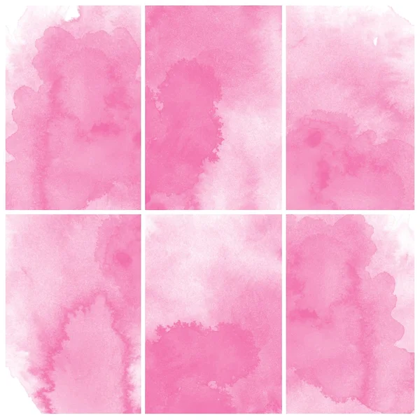 Pink water color art — Stock Photo, Image