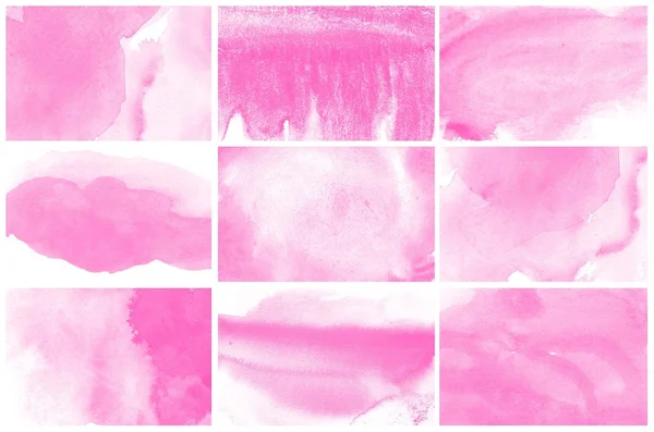 Arte de acuarela rosa — Foto de Stock