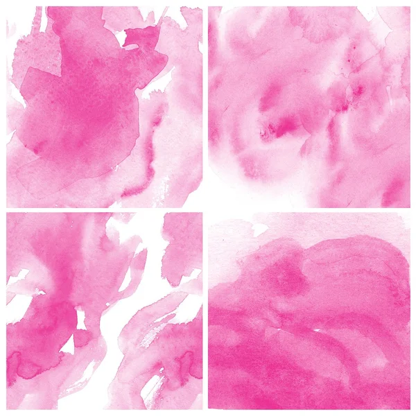 Pink water color art — Stock Photo, Image