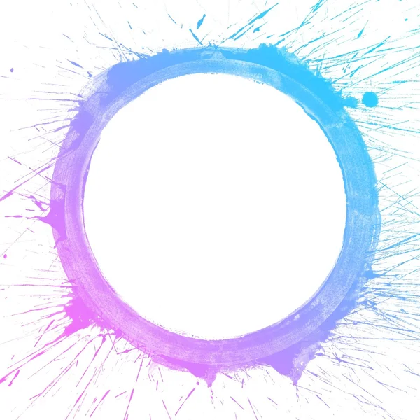 Splash circle — Stock Photo, Image