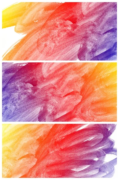 Arte da cor da água — Fotografia de Stock