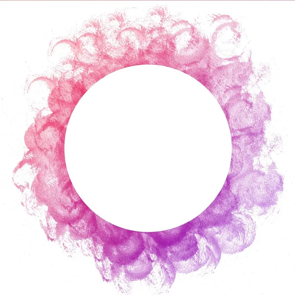 Kleurrijke splash cirkel — Stockfoto