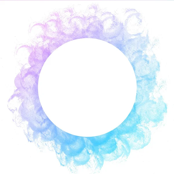 Cerchio di spruzzi colorato — Foto Stock