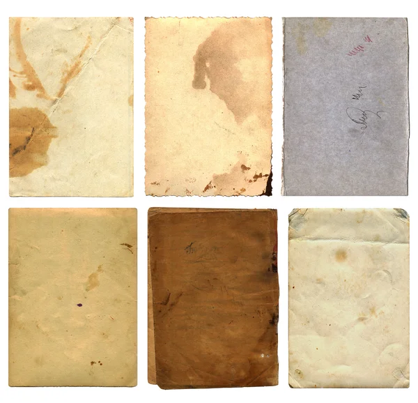 Grunge Old Paper Pieces 3 — Stock Photo, Image