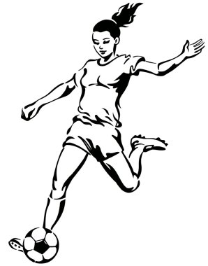 futbol futbol kadın oyuncu