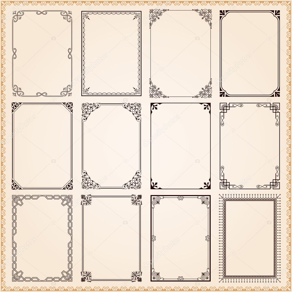 Decorative Frames And Borders