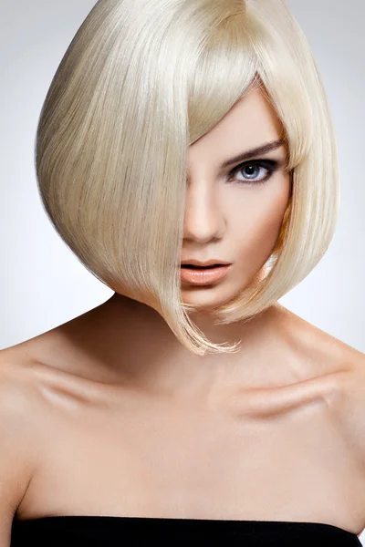 Blonde haren. hoge kwaliteit beeld. — Stok fotoğraf