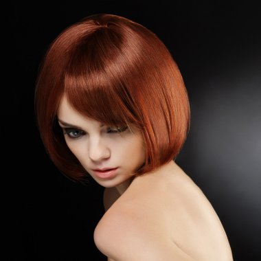 Kırmızı hair.high kaliteli görüntü