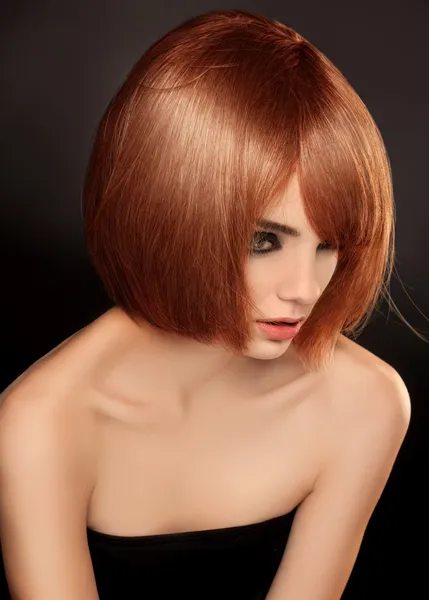 Κόκκινα μαλλιά. εικόνα υψηλής ποιότητας. — Φωτογραφία Αρχείου
