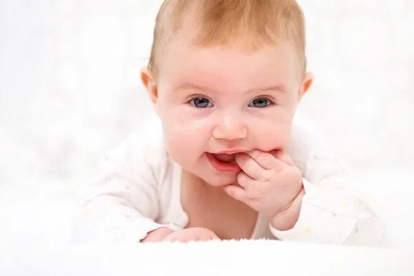 Smiling Baby Girl — Stock Photo, Image