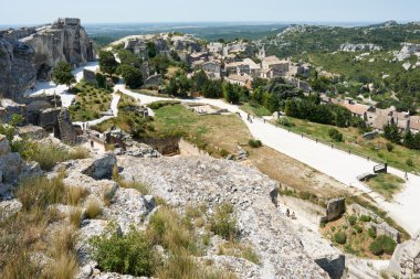 Les baux de provence, ortaçağ Fransız sitesi