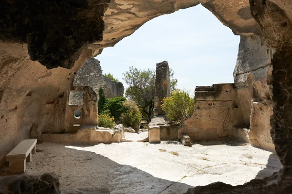 Les Baux de Provence, sítio medieval francês — Fotografia de Stock