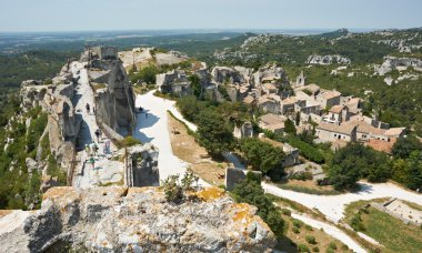 Les baux de provence, ortaçağ Fransız sitesi