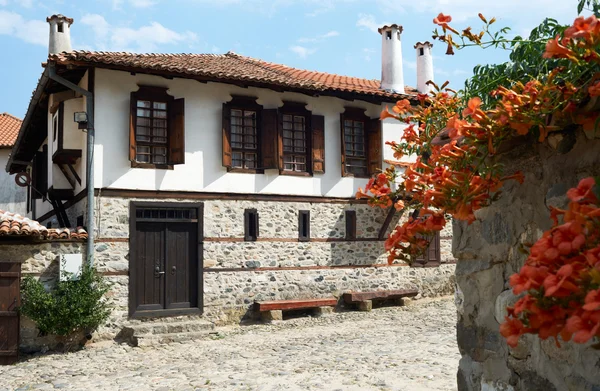 Maison traditionnelle de Zlatograd, Bulgarie Image En Vente