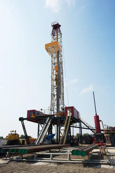 Big petrol drilling machine — Stock Photo, Image