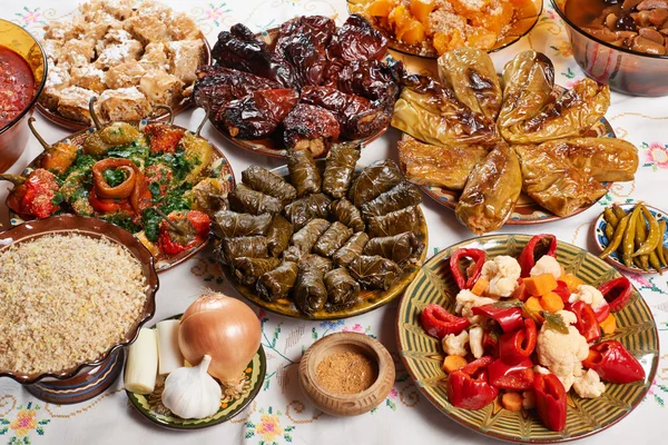 Bulgarian Christmas food — Stock Photo, Image