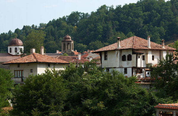 Традиционные дома из Златограда, Болгария
