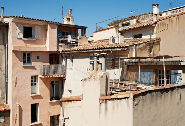 Traditional Provence houses — Stock Photo, Image