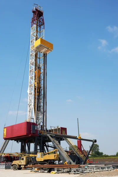 Big petrol drilling machine — Stock Photo, Image