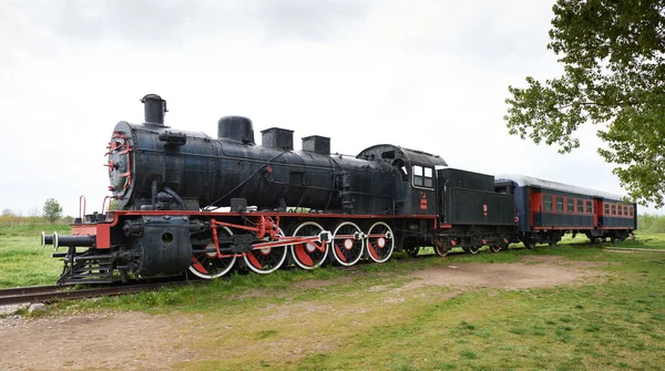 Orient express steam-powered train — Stock Photo, Image