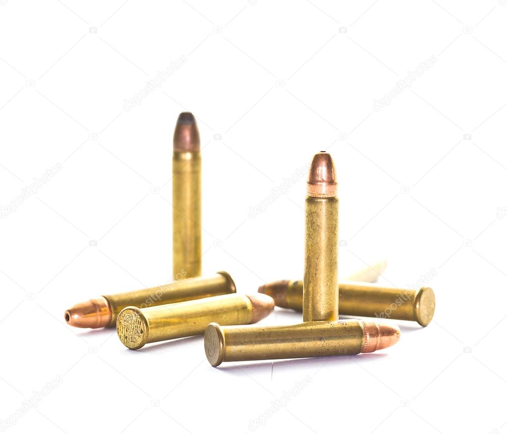 Bullets isolated
