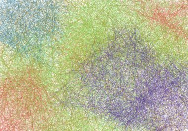 renkli çizilmiş vintage