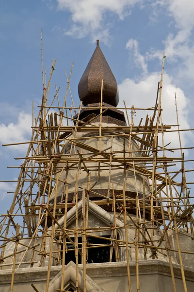 Construcción del templo estilo tailandés — Foto de Stock