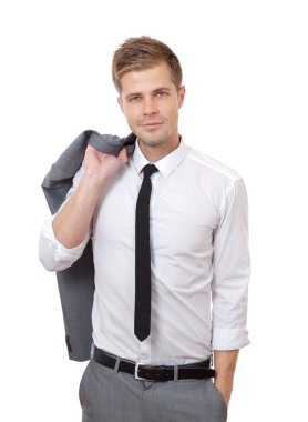 yakışıklı işadamı